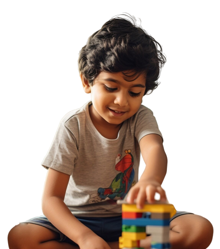 kid playing.